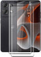 2 Pack Tempered Glass Screen Protector for Motorola Edge 50 Pro, 9H Hardness Protective Film (6.7"), High Clear, Anti
