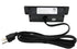 Recessed Power Strip, Countertop Grommet Desk Mountable Power Strip, Black Outlets for Cabinet Sofa Shelf, UL/ETL