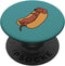 Dachshund Dog Doxie Wiener Blue Cute Funny Gift PopSockets PopGrip - Swappable Grip for Phones