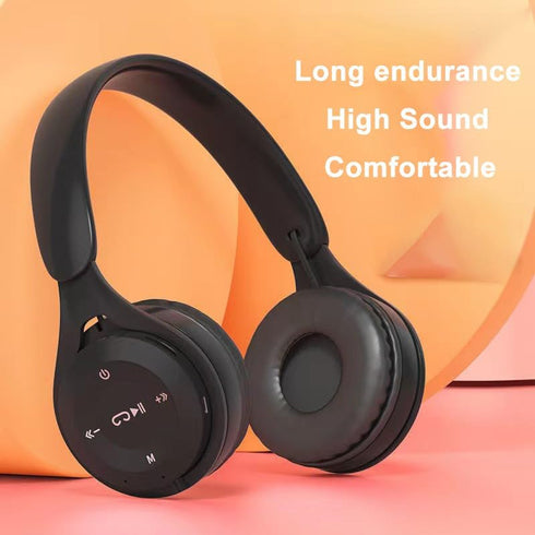 Upgraded Hybrid Noise Cancelling Headphones, Wireless Bluetooth with Mic, Deep Bass, Soft Earpads, Fast Charging