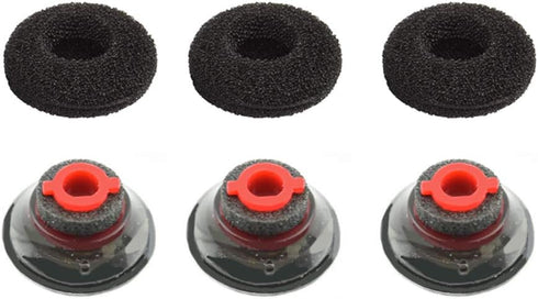 3X Ultra Comfort Eartips, Replacement Ear Buds for Plantronics Voyager 5200 Series