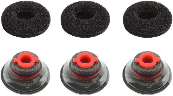 3X Ultra Comfort Eartips, Replacement Ear Buds for Plantronics Voyager 5200 Series