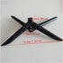 DYLCCHFS 2Pcs TV Stand Base Television Holder Bracket Spare Parts, Easy to Installation Premium Replaces Sturdy TV Legs