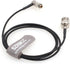 SZRMCC DIN1.0 2.3 RG174 75ohm 4K (1m/3.2ft) Right Angle Male to BNC Male HD SDI Coaxial Cable for Video Camera Monitor