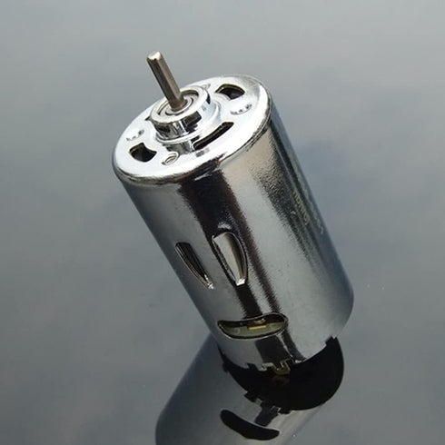 Generic 12V-24V RS555-3551ic DC Double Ball Bearing DC Motor High Torque Electric Drill Grinder Model Car Boat Toy