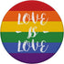LGBT Pride Rainbow Flag Love is Love PopSockets Standard PopGrip