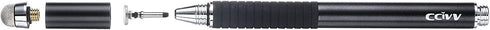 Replacement Tips for CCIVV 2 in 1 Fiber & Disc-Tip Stylus Pen (Disc Tip 8 Packs)