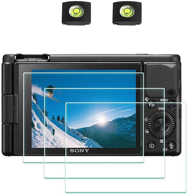 Screen Protector for Sony ZV-1 II/ZV-1, 0.3mm 9H Hardness Tempered Glass Cover, Anti-Scratch, Anti-Fingerprint