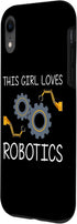iPhone XR Funny Robotics For Girls Kid Robots Engineering Robot Lovers Case