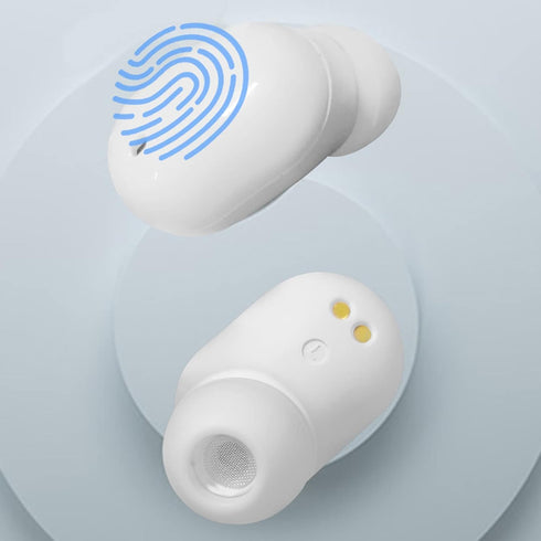 Wireless Earbuds for Kids, Bluetooth Headphones for Small Ears, 25hrs Playtime, Built-in Mic, Premium Deep Bass for