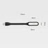 USB LED Light Lamp for Power Bank, Portable Eye Care Mini Night Light with Flexible Arm, USB Gooseneck Reading Lamp,