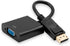 DisplayPort to VGA Adapter, DP to VGA Converter Cable for Computer, Desktop, Laptop, Projector