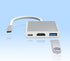 VGE 3-in-1 Usb3.0 4K HD,5.0Gbps 100W USB-C to HDMI Hub, USB C Adapter to Ultra High-Speed Data Transfer, PD Charging