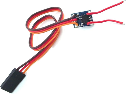 HERAON 5PCS Brushed ESC Double Way Electronic Speed Control ESC for Remote Control Boat Ship Accessories Brushed Motor