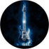 PopSockets PopGrip: Swappable Grip for Phones & Tablets - Electric Guitar Gadget Cool Ice Blue Color Gift