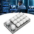 Zerodis Macro Mechanical Keyboard - One Handed 12 Key Multifunction DIY Programmable Keypad for Gaming