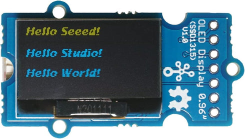 seeed studio Grove - OLED Yellow&Blue Display 0.96 (SSD1315) - SPI/IIC -3.3V/5V with I2C