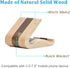 Wooden Cell Phone Stand, Universal Compatible with iPhone 15 14 Pro Max 13 12 Plus 11 se, Samsung S23 22 (Maple and