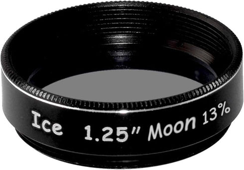 ICE 1.25" Moon 13% 3 Stop ND Filter, Optical Glass for Telescope