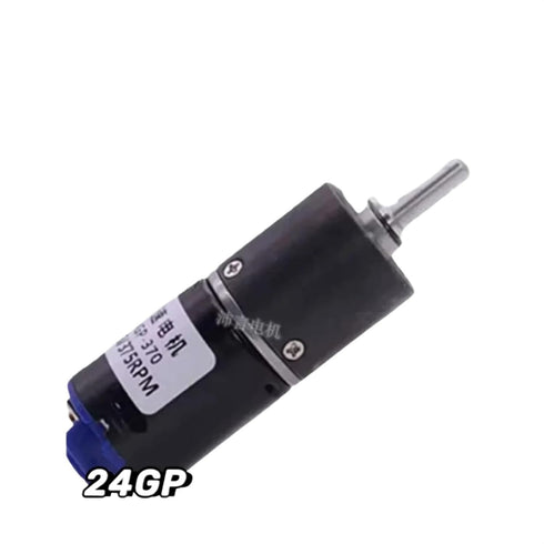 RNUDBLSK 6V12V24V 24GP-370 24mm Bracket,6V_19RPM) DC Planetery Gear Motor All-Metal Gear Speed Control CW/CCW DIY