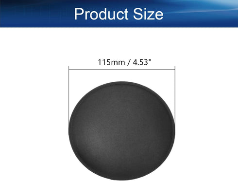 Heyiarbeit 4Pcs 115mm/4.53" Speaker Dust Cap Dome Speaker Dust Paper Cap for Subwoofer Decoration Accessory