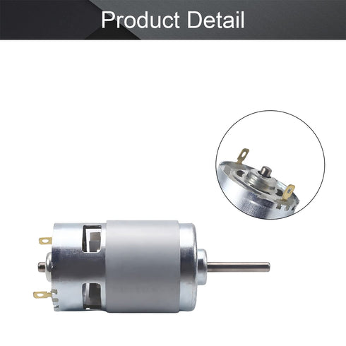 1Pcs 24V 20000RPM 1A Bettomshin DC Motor Micro Motor Mini Motor Electric Motor Round Shaft for RC Boat Toys Model DIY