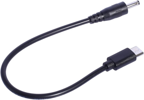 Kaeltsyn USB C to 3.5mmx1.35mm Adapter Cable Type Male to 5V Power Adapter