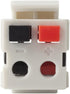 Dual Speaker Module keystone White,Installation Equipment/Wall Jacks/Inserts (10 Pack)