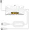 GZMJRD TV Antenna Amplifier, Antenna Signal Booster, 25dB High Gain Powerful Digital Antennas