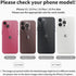 Sinjimoru 15, 15 Magnetic Silicone Case for iPhone Anti-Dust and Compatible with Magsafe, iPhone Silicone Case
