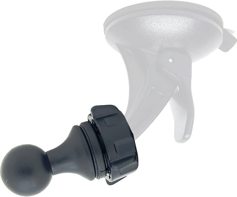 ChargerCity 22mm to 17mm Mount conversion adapter for Garmin DriveSmart 86 87 dezl OTR1000 OTR1010 OTR800 OTR810 RV 1090 1095 890 895 8"-10" Truck GPS (Compatible with 010-13199-02)