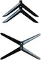 DYLCCHFS 2Pcs TV Stand Base Television Holder Bracket Spare Parts, Easy to Installation