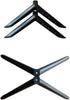 DYLCCHFS 2Pcs TV Stand Base Television Holder Bracket Spare Parts, Easy to Installation