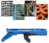 Nylon Ties Gun Plastic Fastening Tool, Cable Tensioner Cutting Hand Tool for 2.4-4.8mm Nylon Cable Tie