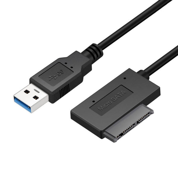 chenyang Micro SATA 16Pin to USB 3.0 Adapter Cable for 1.8 inch Hard Drive HDD/SSD Data Transfer, 10cm