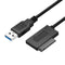 chenyang Micro SATA 16Pin to USB 3.0 Adapter Cable for 1.8 inch Hard Drive HDD/SSD Data Transfer, 10cm