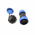 TY28 6 Pin 25A Aviation Waterproof Connector - Male Female 12ga Wire Plug Socket Screw-Crimp Solder-Free