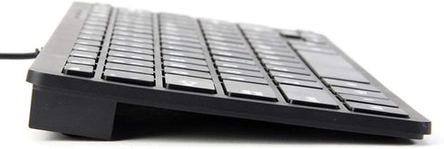 Ultra Thin Wired USB Mini PC Keyboard for Apple Mac, Laptop, Notebooks