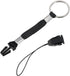 20 Mp3, Mp4 Bememo Pcs Black Nylon Lanyard Strap Short Detachable Lanyard for USB Flash Drive, Player, Keychain, ID