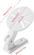 UtySty 2 Pack Home Security Camera Bracket Wall Mount Holder Dome Camera Ceiling Adhesive Non Screw Stand for Security