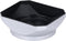 Lens Hood for Mirrorless Camera 40.5mm Silver Retro Square Lens Shade Compatible