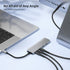 DriverGenius 20Gbps USB-C to C Video Converter Adapter, PD3.0 100W Charging Cable, Compatible with Windows 11, macOS 14