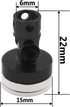 4PCS SCX10 4WD 1/10 ShareGoo RC Magnetic Body Post,Alloy Magnetic Stealth Invisible Body Shell Mount Column Compatible