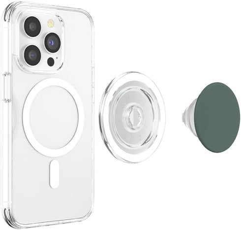 Midnight Green Grips Matte Midnight Green PopSockets PopGrip: Swappable Grip for Phones & Tablets PopSockets PopGrip