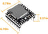 UMLIFE 3PCS MP3 MP3 Mini Player Audio Module Voice Decode Board TF Card U Disk IO/Serial Port/AD Board DFPlayer Audio