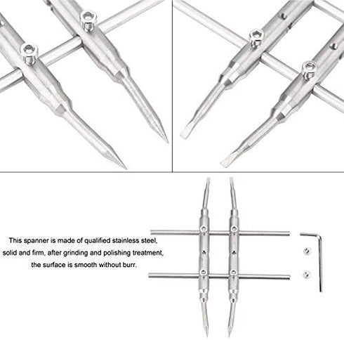 Camera Repair Lens Spanner Wrench, Acouto Professional Spanner Wrench for DSLR Camera Lens Maintenance Tools