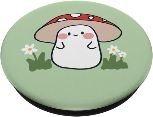 Cute Red Toadstool Mushroom PopSockets Standard PopGrip