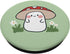 Cute Red Toadstool Mushroom PopSockets Standard PopGrip