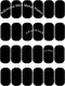 Mini Metal Plates for Magnetic Mount, Kit of 32 Black Small Iron Discs with 3M Adhesive Backing for Crafts and DIY