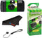 Fujifilm QuickSnap Flash 400 One-Time-Use Camera with Cap Keeper and Pixibytes Microfiber Cleaning